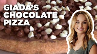 How to Make Giadas Chocolate Pizza  Food Network [upl. by Llertnac]