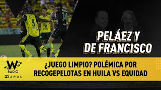 ¿Juego limpio Polémica por recogepelotas en Huila vs Equidad [upl. by Winchell]