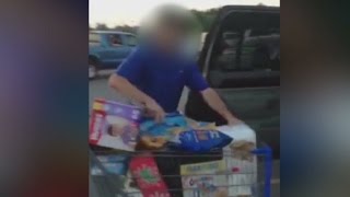 Walmart shoplifting vigilante goes viral [upl. by Schnell]