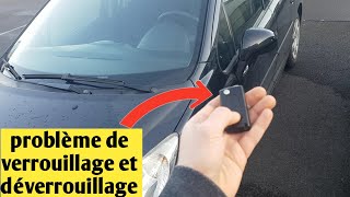 Tuto réparation le problème de verrouillage et déverrouillage sur la peugeot HDI الحل [upl. by Novhaj]