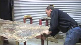 DIY Laminate Countertop and Bevel Edge Trim [upl. by Inol]