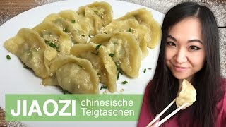 REZEPT Jiaozi  Gyoza  chinesische Dumplings und Teigtaschen [upl. by Acinnad543]