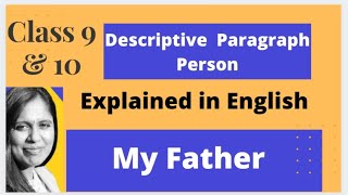 My Father  Factual Description Descriptive Paragraph person writing writingskills Lets Write [upl. by Alaaj389]