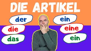 Die Artikel  Learn German  Deutsch lernen [upl. by Sacram]