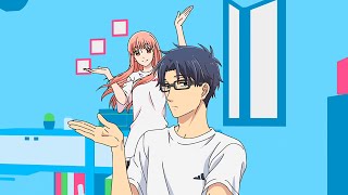 that one anime opening with cute hand movements  wotaku koi wa muzukashii op [upl. by Herodias396]