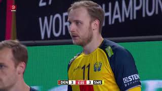 IHF World Mens Handball Championship 2021 Final Denmark  Sweden Full match [upl. by Cowles]