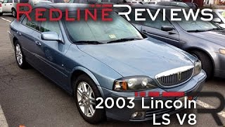 2003 Lincoln LS V8 Review Walkaround Start Up Test Drive [upl. by Gilberto]