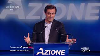 Crozza Calenda quotPer 30 anni ho pensato che Montezemolo fosse un genioquot [upl. by Yllitnahc]