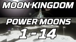 Super Mario Odyssey Moon Kingdom Power Moons 1  14 Guide [upl. by Asilegna]