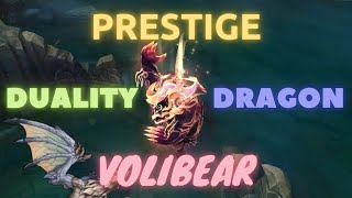 Prestige Duality Dragon Volibear Skin  PreRelease [upl. by Wright]