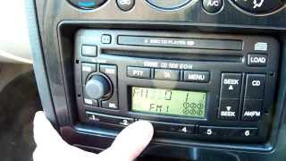 Mondeo Radio 6006E strip and repair [upl. by Wye]