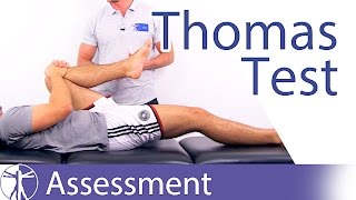 Thomas Test  Iliopsoas Tightness [upl. by Komsa]