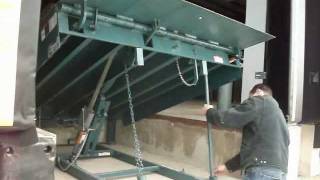 How A Dock Leveler Works GDF V [upl. by Doscher]