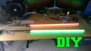 DIY Lightsaber with LED [upl. by Koa]