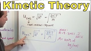 21  Kinetic Molecular Theory of Gases Explained Chemistry amp Physics Part 1 [upl. by Nylakcaj]