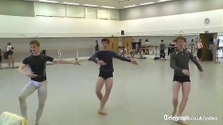 Mariinsky Ballet Class at ROH [upl. by Yuria]