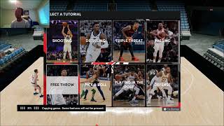 How to Play NBA 2K22 quotTraining Game Tutorialquot [upl. by Bushweller833]