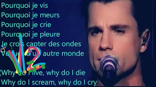 Bruno Pelletier  SOS dun terrien en détresse V2 1996 with lyrics [upl. by Nailij]