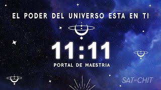 PORTAL 1111 CANALIZACIÓN ENERGÉTICA ✧ RECIBE MILAGROS DEL UNIVERSO ✧ Eleva tu Energía y Vibración [upl. by Fregger547]