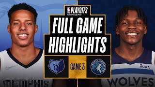 GRIZZLIES at TIMBERWOLVES  FULL GAME HIGHLIGHTS  April 21 2022 [upl. by Loutitia]