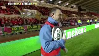 Scarlets Fans sing Sosban Fach [upl. by Nalepka]