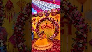 love🤗💕meri pyari diddi😘ki❤️Haldi to beautiful😍❣️ wedding ceremony moments 2024💒special songs [upl. by Anaele]