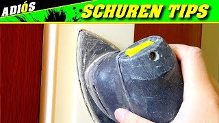 KOZIJN SCHUREN  tips voor kozijnen schuren [upl. by Kippie]