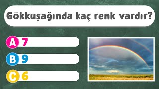 GENEL KÜLTÜR BİLGİ YARIŞMASI  20 Soruluk Testi Tamamlayabilir misin  Eğlenceli Bilgi Yarışması [upl. by Entroc]