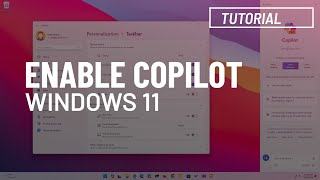 Windows 11 Enable Copilot 6 methods [upl. by Camella]