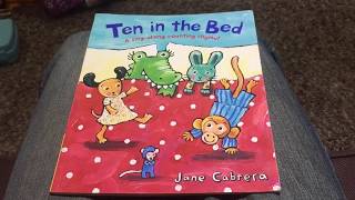 Ten in the bed by Jane Cabrera  Mr Wickins Reads [upl. by Yror907]