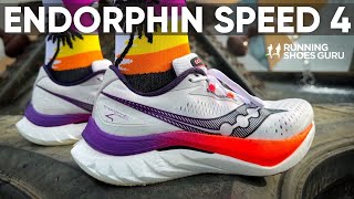 Saucony Endorphin Speed 4  Review [upl. by Bailar]