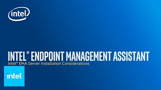 Intel Endpoint Management Assistant Installation Demo  Intel Business [upl. by Janaya601]