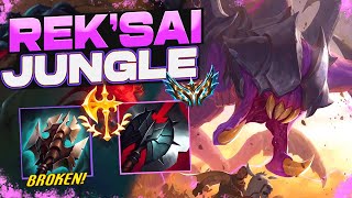 REKSAI vs LEE SIN JGL  1138  KR Diamond  25S11 [upl. by Carlynn699]