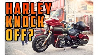 Harley Knock Off Kawasaki Voyager Ride Review Impressions [upl. by Lainey532]