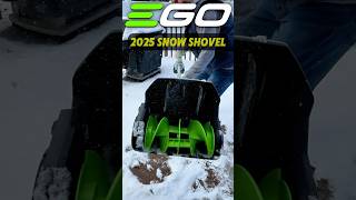 Snow Joke ❄️EGO 2025 Battery Snow Shovel Thrower [upl. by Hehre]