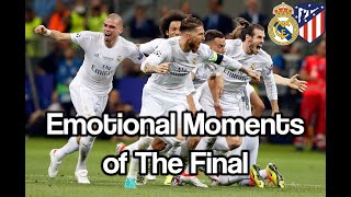 Real Madrid VS Atletico Madrid Emotional Moments [upl. by Knarf]