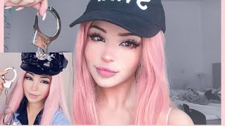 BELLE DELPHINE egirl makeup tutorial IN DEPTH [upl. by Hazmah]