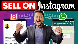 How to sell on Instagram  Full Technique in Hindi  2023 [upl. by Alleirbag]