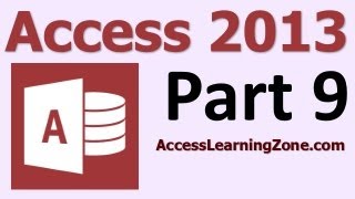 Microsoft Access 2013 Tutorial Level 1 Part 09 of 12  Customer Queries [upl. by Errick]