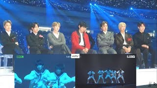 191130 MMA BTS 방탄소년단 reaction to TXT New Rules  INTRORun Away 9와 4분의 3 승강장에서 너를 기다려 [upl. by Bibbie568]