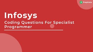 Infosys Coding Questions for Specialist Programmer  Numbering System [upl. by Eniagrom]