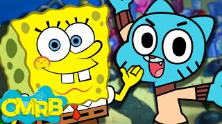 Spongebob vs Gumball Rap Battle CMRB 5 [upl. by Atisor]