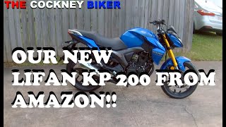 I Bought a Cheap Amazon Motorcycle  Lifan KP 200 [upl. by Geesey]