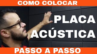 PLACA ACÚSTICA ESPUMA  NÃO COMPRE ANTES DE VER ESTE VÍDEO [upl. by Orton]