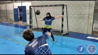 Treino Específico de Goleiros  HANDEBOL ATIBAIA [upl. by Imrots]