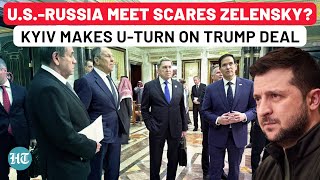 Zelensky Finally Submits To Trump Ukraine’s UTurn On Mineral Deal Amid USRussia Talks In Riyadh [upl. by Nirrad]