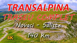 Transalpina  Traseu complet Novaci  Saliste 4K [upl. by Sidnac]