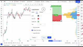 Plan Your Trades With The Long and Short Position Tool Tutorial [upl. by Aitam205]