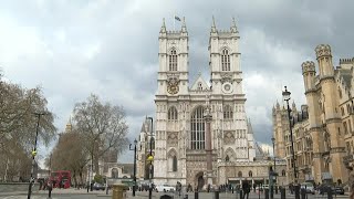 Prince Philip Westminster Abbey bells ring once every minute for 99 minutes in tribute  AFP [upl. by Tansey74]