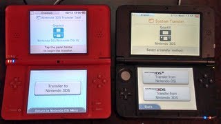 DSi to 3DS System Transfer Tool [upl. by Gnidleif]